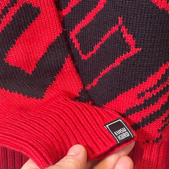 RARE Evisu x Kuro Knit Crewneck - Picture 7 of 8